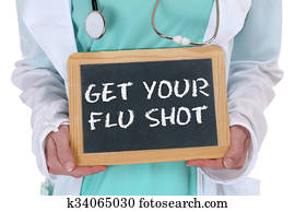 adquira, seu, tiro flu, doença, doente, doença, saudável, saúde, doutor