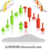 Commodity, Forex trading vector