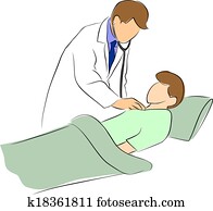 doctor and patient doctor and patient