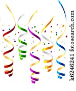 Party streamers Party streamers