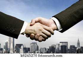 záležitosť, handshake