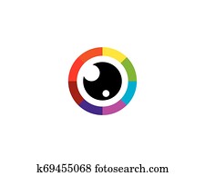 עין דואגת, לוגו, וקטור