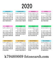 Calendar 2020 Calendar 2020