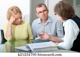 Couple having relationship counselling Couple having relationship counselling