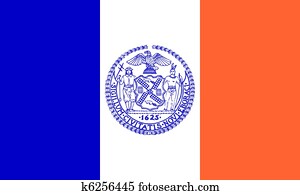 New York city flag New York city flag