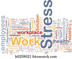 Work stress background concept Work stress background concept