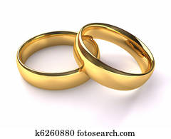 boda, oro, anillos