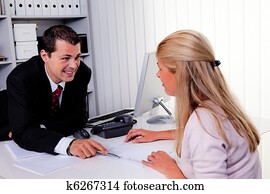 discussie, op, een, consultatie