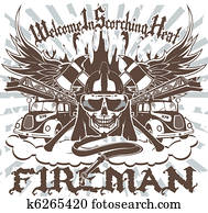 Fireman Symbol Fireman Symbol