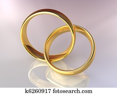 Gold Wedding Rings Together Gold Wedding Rings Together