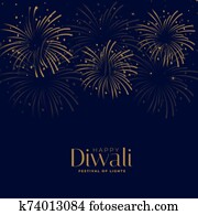 happy diwali festival firework celebration background design happy diwali festival firework celebration background design