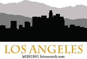 los angeles skyline b los angeles skyline b