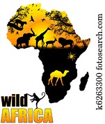 Wild Africa poster Wild Africa poster