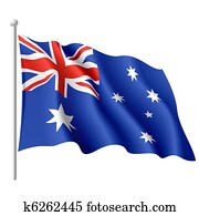 דגלל, של, אוסטרליה