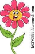 Cartoon flower Cartoon flower