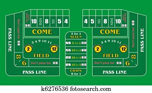 Craps Table Texture Craps Table Texture
