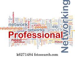 Professional networking background concept Professional networking background concept