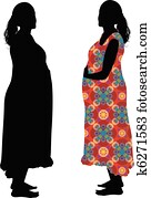 אישה בהריון