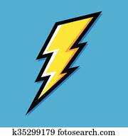 בריח של ברק, וקטור, איקון