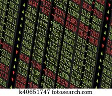 stock exchange background