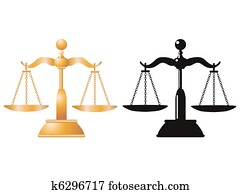 messing, skala, und, schwarz, skala