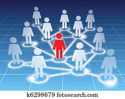 Social network members Social network members