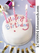 A birthday cake A birthday cake