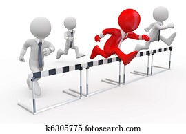 Hurdle race Hurdle race