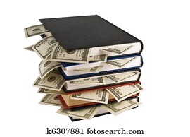 Money in books Money in books