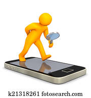 Smartphone Manikin Loupe Smartphone Manikin Loupe