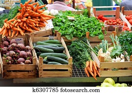 Vegetable market Vegetable market