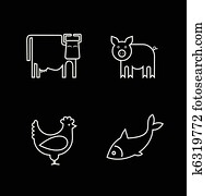 cow,, fish,, huhn, und, schwein cow,, fish,, huhn, und, schwein