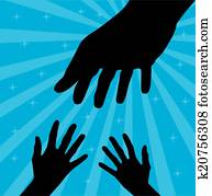 Helping hand Helping hand