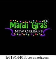 mardi gras sign mardi gras sign