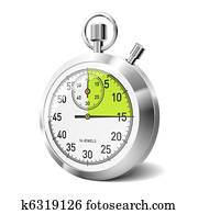 Mechanical stopwatch Mechanical stopwatch