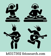 music pictograms
