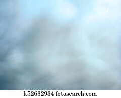 nuvens, e, céu, refletido dentro, tranqüilo, água azul