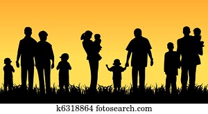 young people with children young people with children