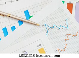 finanzielles diagramm