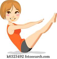 pilates, übung pilates, übung