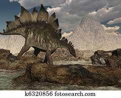 Stegosaurus Roaming
