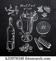 תפריט של מסעדה, ב, a, לוח