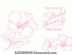 Bridal shower invitation Bridal shower invitation