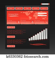 red editable vector red editable vector
