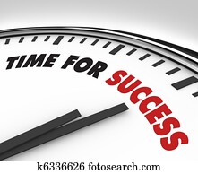 Time for Success - Clock Achievement and Goals Time for Success - Clock Achievement and Goals