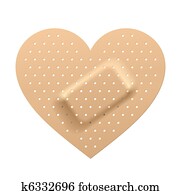 גבס, במצב טוב, של, לב