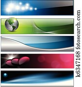 Banners, headers Banners, headers