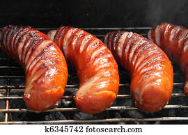 grilled sausages grilled sausages