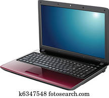 Laptop, vector. Laptop, vector.