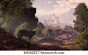 ה, זאב, ו, הטירה